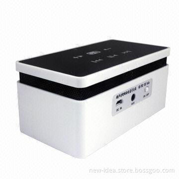 Portable NFC Bluetooth Speaker with Bass Vibration Sound